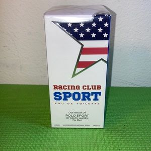 Racing Club Sport Cologne for Men 3.4 oz. EDT By Mirage Brands Spray Fragrance